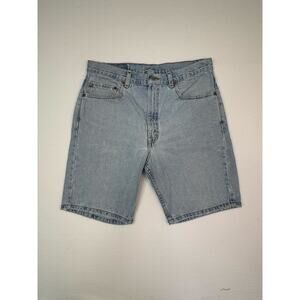 Vintage Levi’s 505 Denim Jorts Shorts Light Wash Size 34 Y2K Dad Shorts